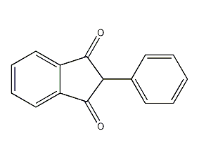 2-基-1,3-茚滿(mǎn)二酮結(jié)構(gòu)式